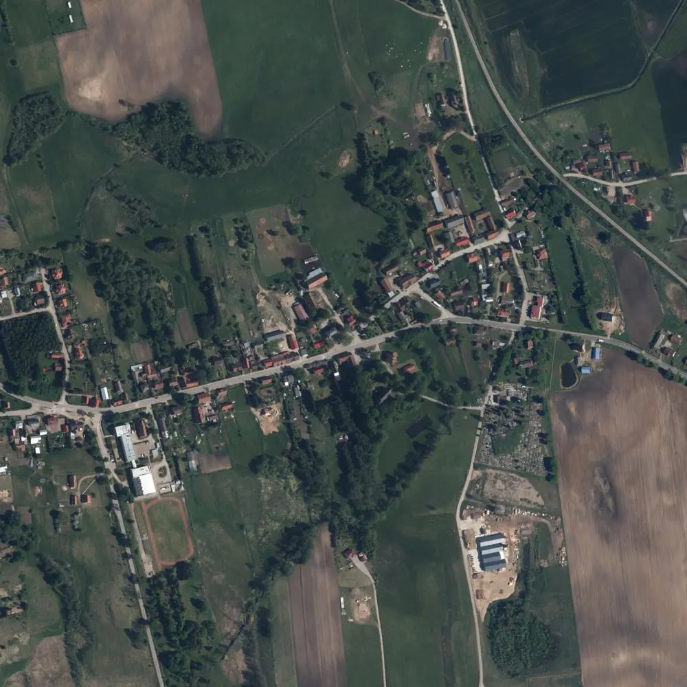 Zdjęcie lotnicze Wieliczek